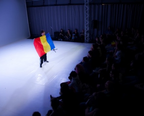 The National Dance Center in Bucharest is furnishing its yard