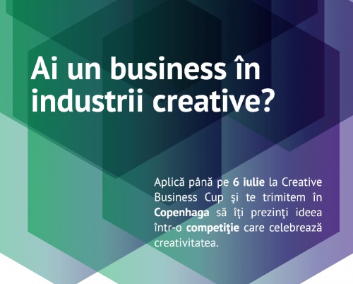 Creative Business Cup caută antreprenori creativi