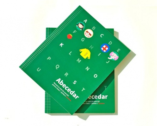 Ana-Maria Ștefan // Design de carte - Abecedarul școlar 
