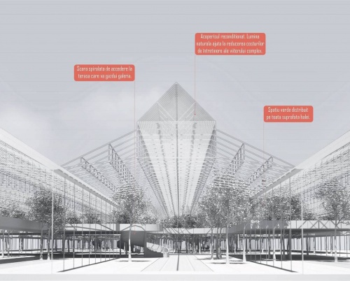 Câștigătorul concursului de idei pentru revitalizarea Halei Laminor