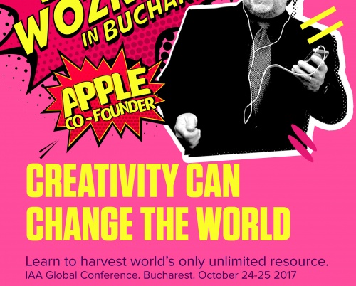 Co-fondatorul Apple, Steve Wozniak, vine la Conferința Globală IAA 