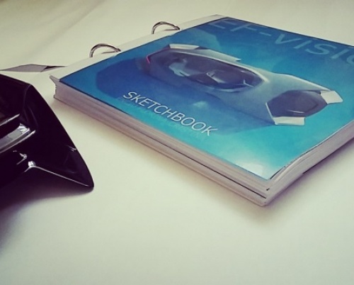 Cristina Enciu // Dacia EF-Vision 2050' - concept de interior auto