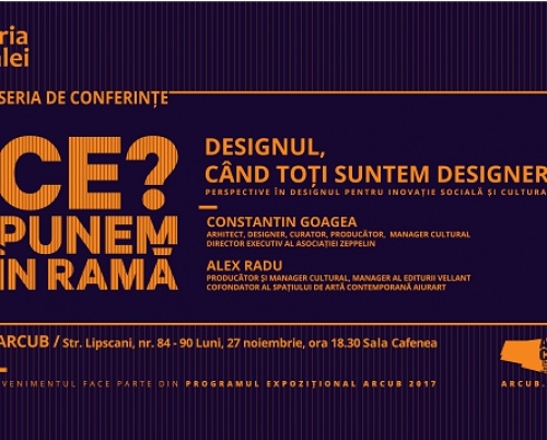 O nouă întâlnire din seria #CePunemÎnRamă