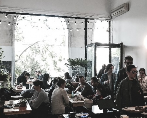 ARTICHOKE COFFEE SHOP // HORATIU SOVAIALA - A PHOTOGRAPHY EXHIBITION 