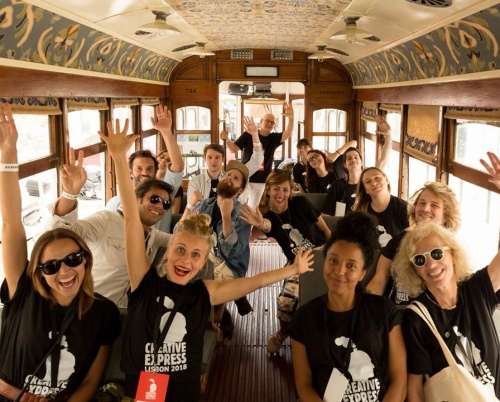 Cristina Cazacu şi George Bucurescu au reprezentat ADC*RO  la Creative Express Lisbon 2018