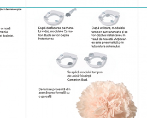 CĂTĂLINA MIHAELA MANEA // TOALETĂ CU CONTACT PUNCTUAL -- DERMA SAFE -- CARNATION BUD 