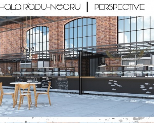 GEORGIANA ANIȚA // AMENAJARE HALA COMERCIALĂ RADU- NEGRU, DROBETA-TURNU SEVERIN