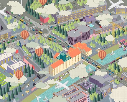 DIDIER CHIFAN // DINCOLO DE LOCUIRE - REUTILIZARE ADAPTIVĂ, FABRICA DE ZAHĂR, LJUBLIJANA