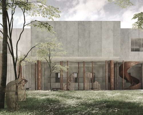 ILINCA POP // VALORIFICAREA UNEI RUINE URBANE. CENTRU DE CERCETARE A PATRIMONIULUI ARHITECTURAL. STR. ION FILIBILIU, NR. 9