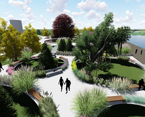 ATENA-IOANA GÂRJOABĂ //  AMENAJAREA MALULUI LACULUI MIHĂILEȘTI