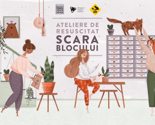 BLOC. UNBLOCK. Înscrieri deschise la Atelierele de resuscitat scara blocului
