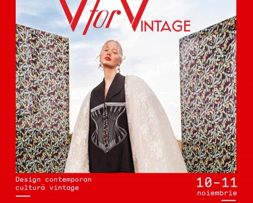 V for VINTAGE 21 -	târg de design contemporan și cultură vintage