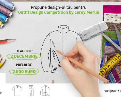 Înscrie-ți primul proiect de bricolaj vestimentar în cadrul competiției de design by Leroy Merlin & IQads