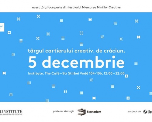 Târg de Crăciun în Cartierul Creativ