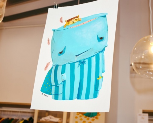 La pas prin cartier: Printoteca dă viață pe textile ideilor creative