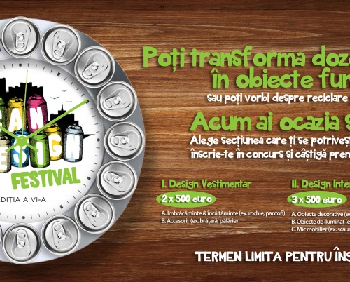 Can Art&Design Festival - concursul care transformă dozele din aluminiu în obiecte de design vestimentar şi interior
