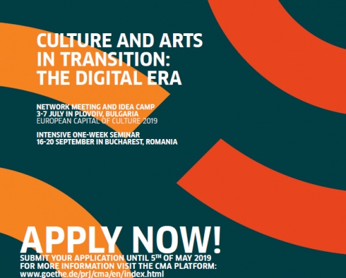 Goethe-Institut lansează pentru al treilea an consecutiv programul Cultural Management Academy