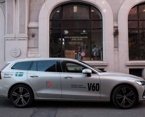 Volvo, official car & content provider CQDF