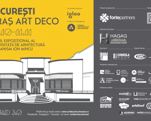 B:MAD 3.0 „București - Oraș Art Deco” - redescoperire, contextualizare, dezbatere