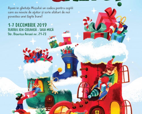 CAMPANIA TEATRU ÎN GHETUȚE | Ediția a VI-a, 1-7 decembrie 2019, @Teatrul Ion Creangă 