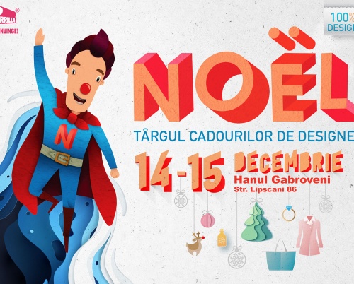 NOËL 11 la Hanul Gabroveni: târgul cu #NasPentruCadouri. De designer!