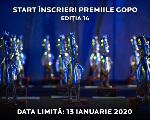 Premiile Gopo 2020:  apel de înscrieri pentru categoriile de documentar și scurtmetraj