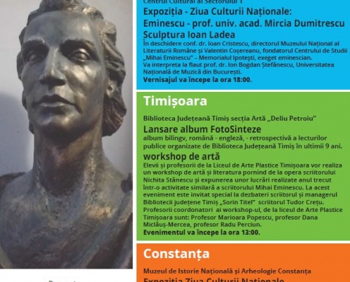 Ziua Culturii Naționale - Proiectul Simultan: București/ Timișoara/ Constanța