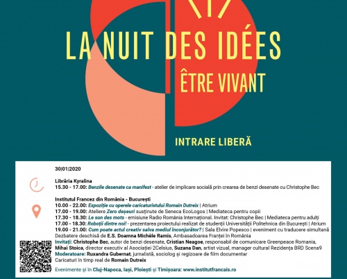 NOAPTEA IDEILOR 2020 ÎN ROMÂNIA: „A fi viu/Ființă 