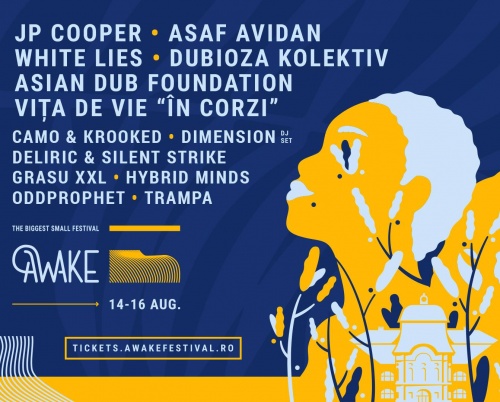 ASAF AVIDAN și WHITE LIES printre noii headlineri anunțați la  AWAKE Festival 2020
