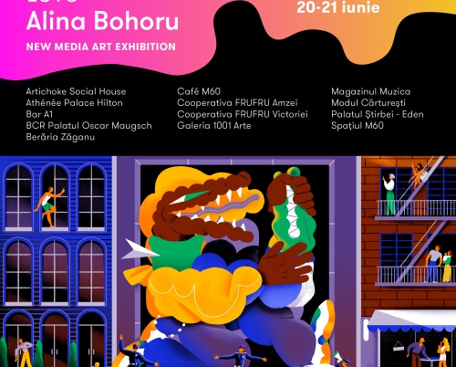 One Night Gallery transformă centrul orașului într-o expoziție stradală de new media art