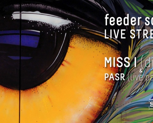 Conectează-te la următorul feeder sound LIVE STREAMS cu MISS I (dj set) & PASR (live painting)