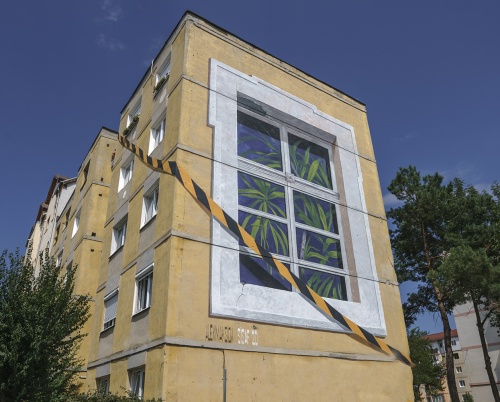 Cea mai mare lucrare de artă stradală din România va fi la Sibiu - peste 1.600 metri pătrați de culoare completează Turul de Street Art