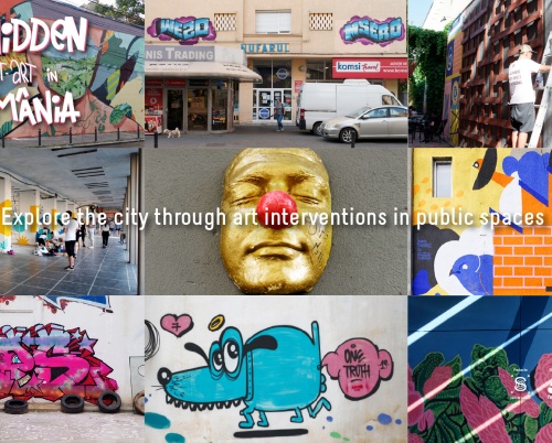 Descoperă un nou videoclip care dezvăluie picturi murale proaspete și intervenții de artă stradală pe zidurile Bucureștiului