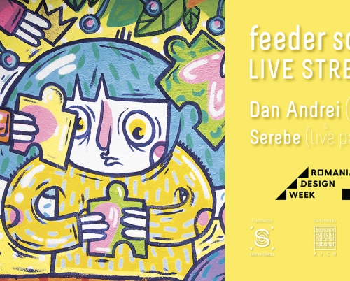 feeder sound LIVE STREAMS cu Dan Andrei (dj set) și Serebe (live painting)