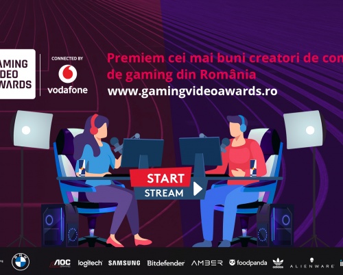 Publicul a decis nominalizații la Gaming Video Awards: peste 155 de mii de voturi au strâns cele 277 de stream-uri înscrise în competiție 