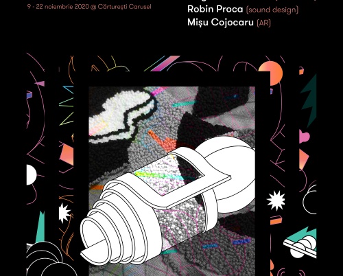 Proiectul One Night Gallery, Tapiserie în realitate augmentată, la Cărturești Carusel