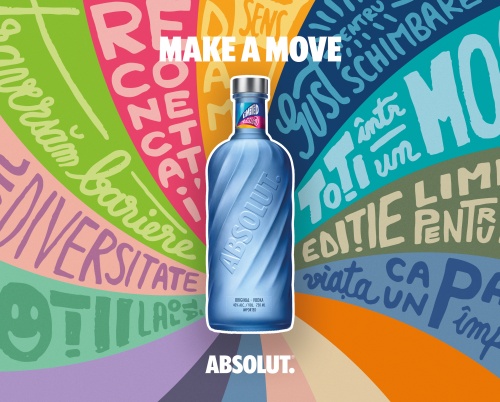  ABSOLUT PRIVEȘTE SPRE VIITOR CU NOUA CAMPANIE - MAKE A MOVE 