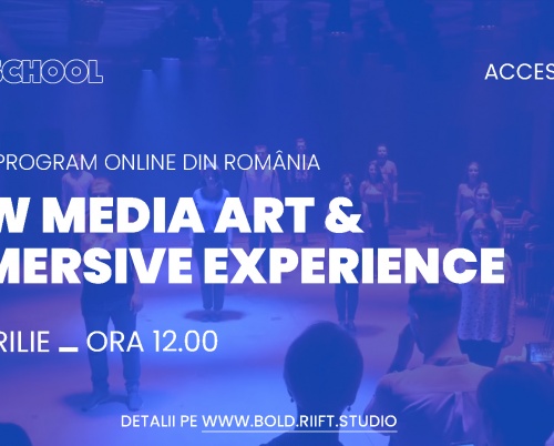 BOLD SCHOOL, un proiect educațional online dedicat New Media