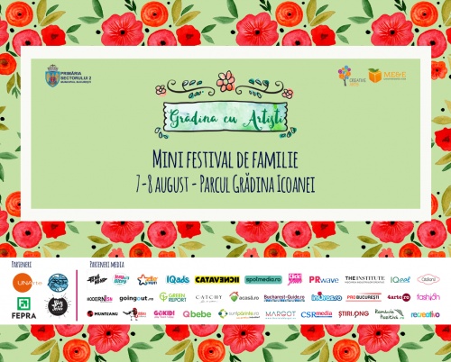 Teatru pentru copii, ateliere și târg pe 7 și 8 august la Grădina cu Artiști 