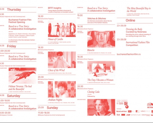 Bucharest Fashion Film Festival | PROGRAM