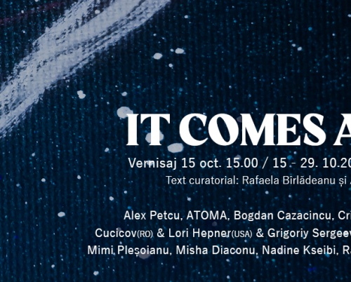  X GALLERY INVITĂ PUBLICUL LA VERNISAJUL EXPOZIȚIEI ”IT COMES AT NIGHT ”