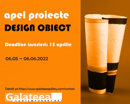 Open Call pentru expoziția DESIGN OBIECT 