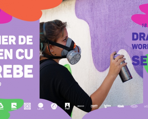Desenează cu Serebe la noul atelier Un-hidden Romania 