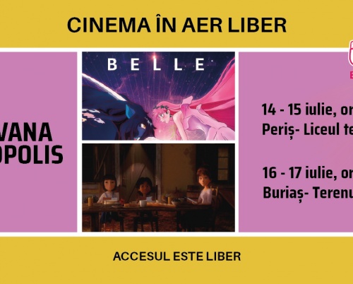 Caravana Metropolis - cinema în aer liber revine în Ilfov cu 4 seri de film