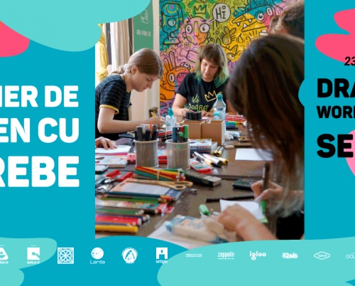 Serebe găzduiește un nou atelier de desen Un-hidden Romania 