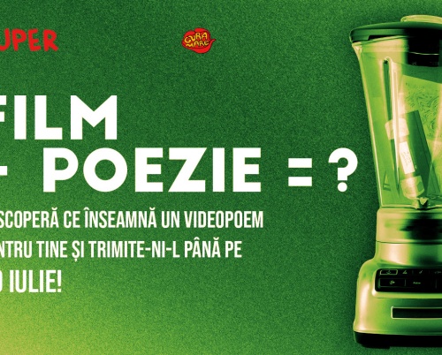 „Film + poezie = ?” Descoperă ce înseamnă un videopoem pentru tine 