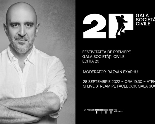 Festivitatea de premiere a Galei Societății Civile