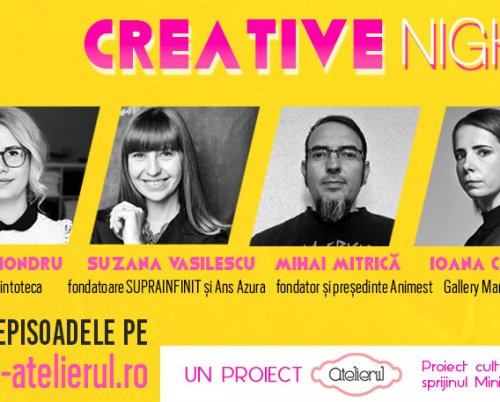 Creative Night Talks, sezonul 5: Discuţii despre colaborare şi coproducţie