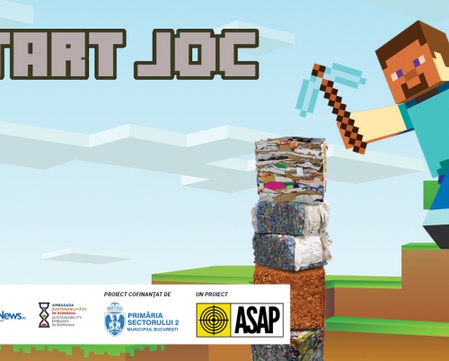 Campioni la colectarea separată a deșeurilor reciclabile: elevii din sectorul 2 al capitalei au strâns 17,7 tone în două luni