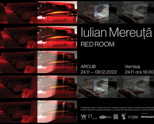 Expoziția IULIAN MEREUȚĂ: RED ROOM la ARCUB
